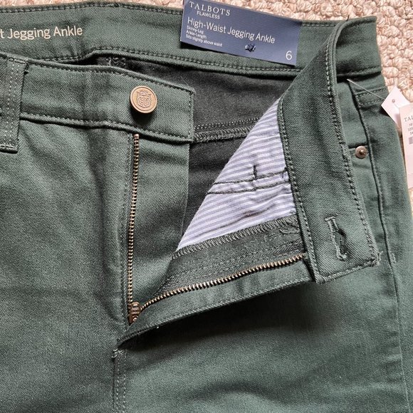 TALBOTS - High Waist Skinny Leg Jeggings - NEW with Tag - Picture 4 of 11